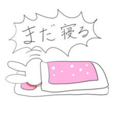 A rabbit and owner sticker #3346859