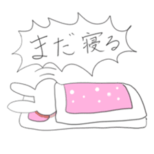 A rabbit and owner sticker #3346859