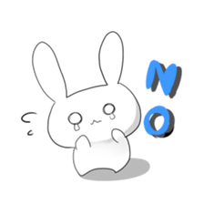 A rabbit and owner sticker #3346862