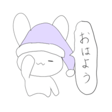 A rabbit and owner sticker #3346870