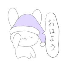 A rabbit and owner sticker #3346870