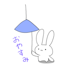 A rabbit and owner sticker #3346871