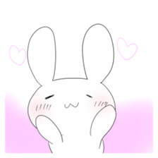 A rabbit and owner sticker #3346873