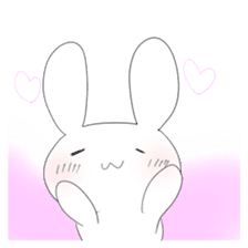 A rabbit and owner sticker #3346873