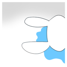 A rabbit and owner sticker #3346874