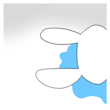 A rabbit and owner sticker #3346874