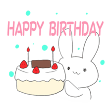 A rabbit and owner sticker #3346880