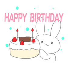 A rabbit and owner sticker #3346880