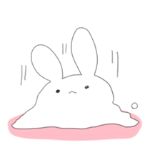 A rabbit and owner sticker #3346883