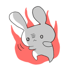 A rabbit and owner sticker #3346894