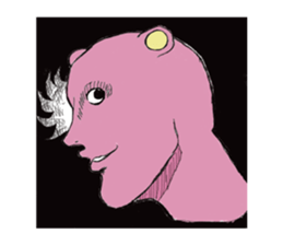 Pink Ossankuma sticker #3346960