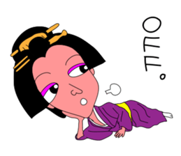 Kazuyo's kimono beauty. sticker #3347534