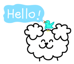 positive dog sticker #3348099