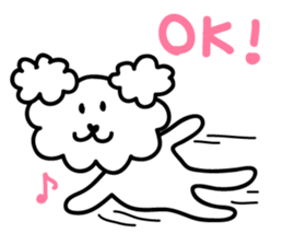 positive dog sticker #3348102