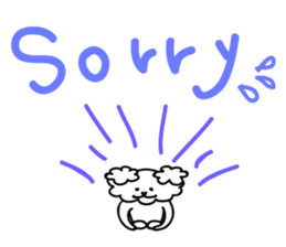 positive dog sticker #3348103