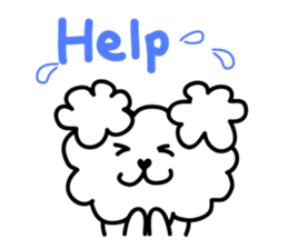 positive dog sticker #3348107