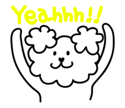 positive dog sticker #3348115