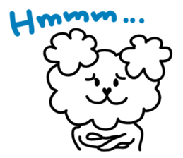 positive dog sticker #3348117