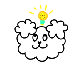 positive dog sticker #3348118