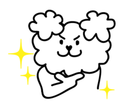 positive dog sticker #3348119