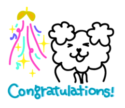 positive dog sticker #3348134