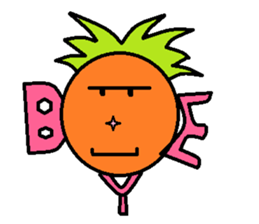 Pineapple Boy sticker #3348297