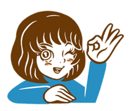 "Normal Girl's Life" sticker #3348900