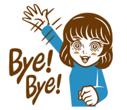 "Normal Girl's Life" sticker #3348910