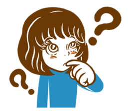 "Normal Girl's Life" sticker #3348912