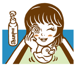 "Normal Girl's Life" sticker #3348937