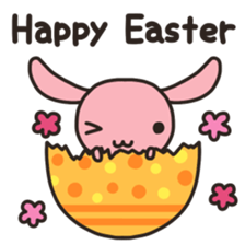 Rabbit and cat events Sticker sticker #3349765