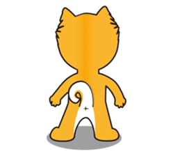 Mameshiba Sticker Gon Samurai sticker #3349836
