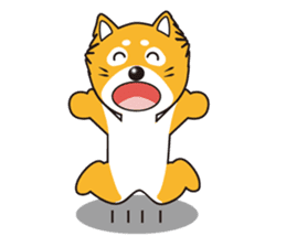 Mameshiba Sticker Gon Samurai sticker #3349838