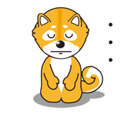 Mameshiba Sticker Gon Samurai sticker #3349839