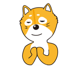 Mameshiba Sticker Gon Samurai sticker #3349846