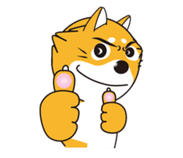 Mameshiba Sticker Gon Samurai sticker #3349870