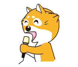 Mameshiba Sticker Gon Samurai sticker #3349871