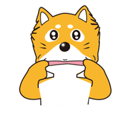 Mameshiba Sticker Gon Samurai sticker #3349873