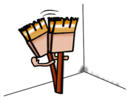 Broom sticker #3349950