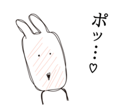 Disgusting Rabbit sticker #3350215