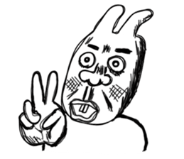 Disgusting Rabbit sticker #3350216