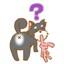 the dog which sperk Kansai dialect sticker #3350252