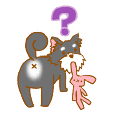the dog which sperk Kansai dialect sticker #3350252
