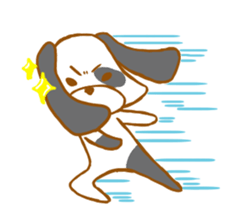 the dog which sperk Kansai dialect sticker #3350259