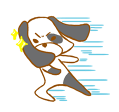 the dog which sperk Kansai dialect sticker #3350259