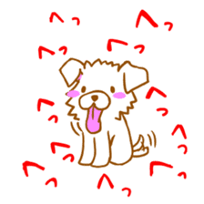 the dog which sperk Kansai dialect sticker #3350269