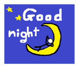 Hyper stick man sticker sticker #3350744