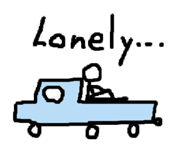 Hyper stick man sticker sticker #3350751