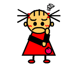 Ringo-chan loves an apple! 1 sticker #3351737