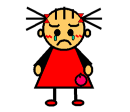 Ringo-chan loves an apple! 1 sticker #3351738